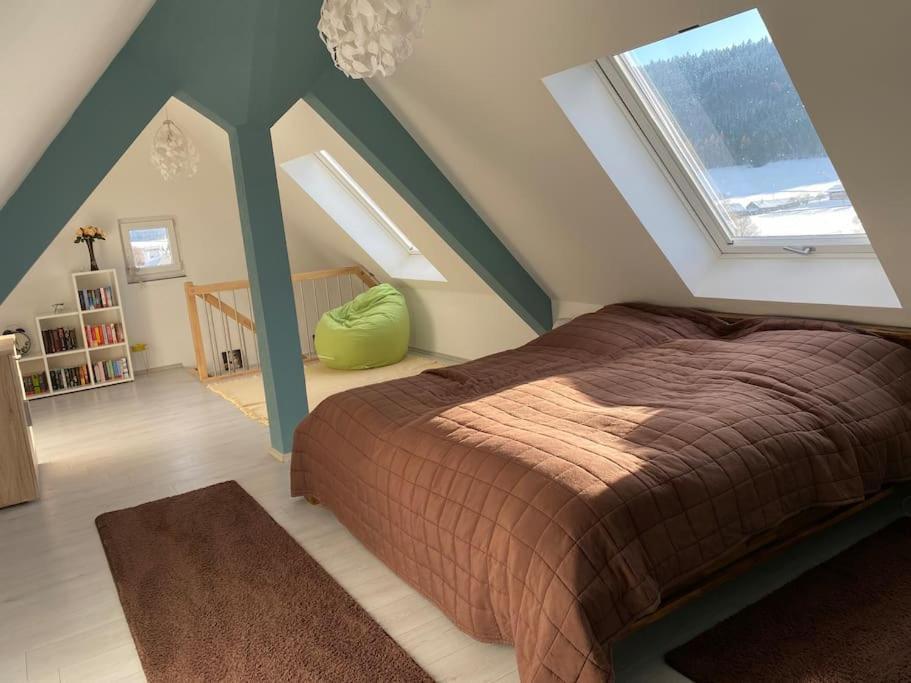 Loft Wohnung Mit Toller Aussicht Messstetten Dış mekan fotoğraf