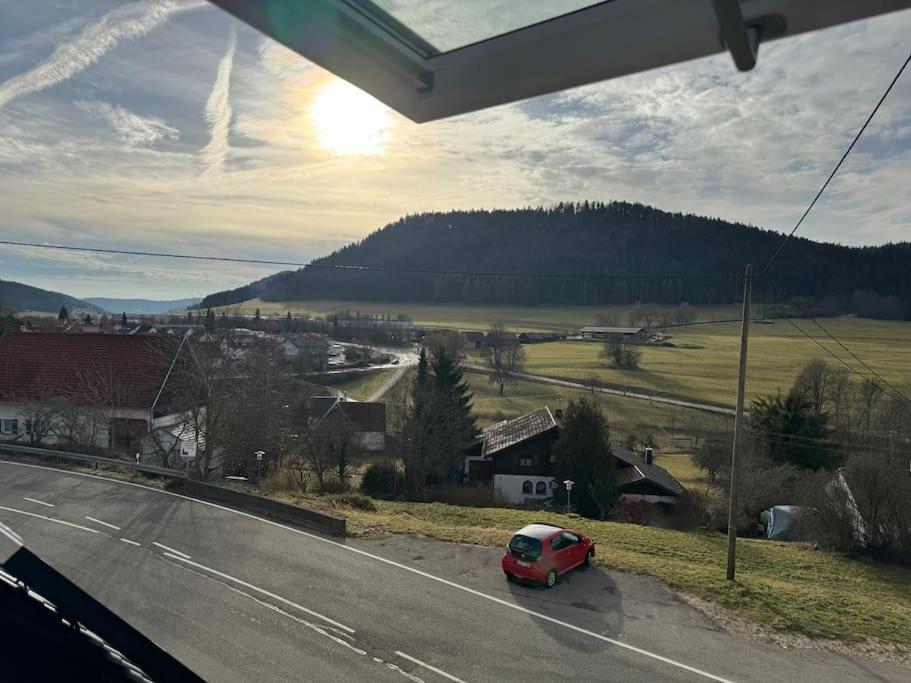 Loft Wohnung Mit Toller Aussicht Messstetten Dış mekan fotoğraf