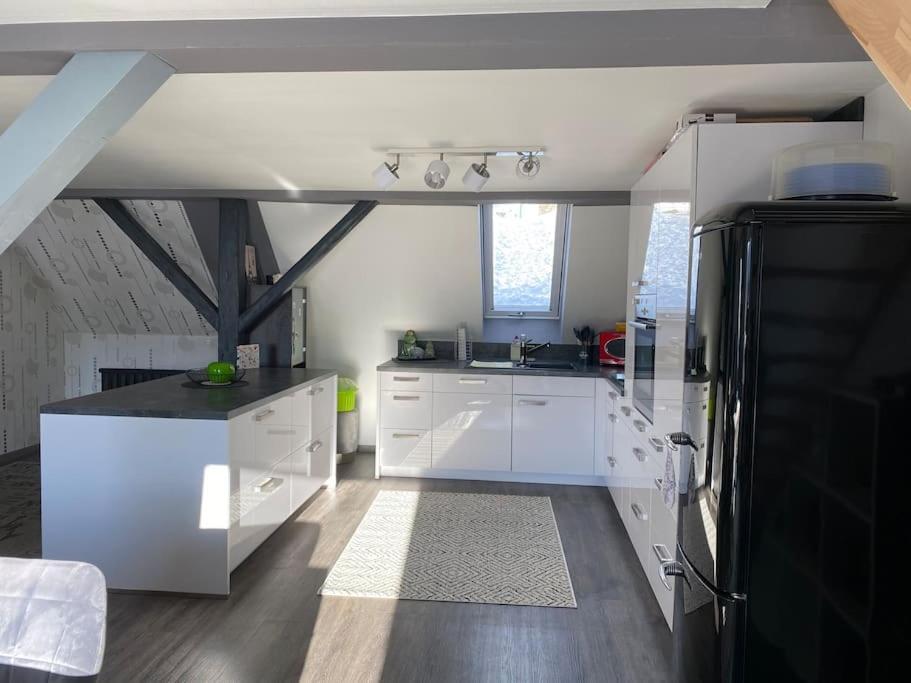 Loft Wohnung Mit Toller Aussicht Messstetten Dış mekan fotoğraf